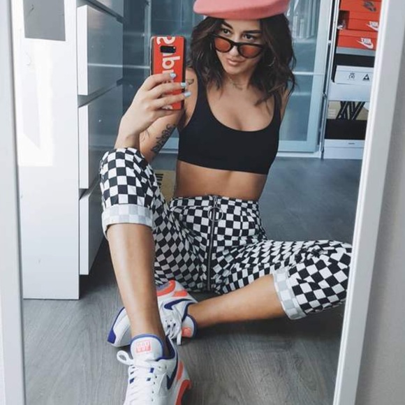 HOT AF CHECK PANTS - Picture 3 of 4